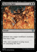 Reckless Spite (WOC-117)  - Wilds of Eldraine Commander
