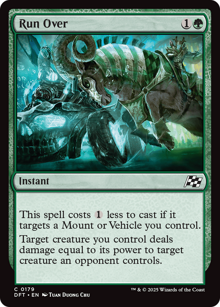 Run Over (DFT-179)  Foil - Aetherdrift