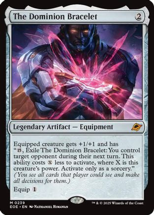 The Dominion Bracelet (EOE-239) - Edge of Eternities Foil