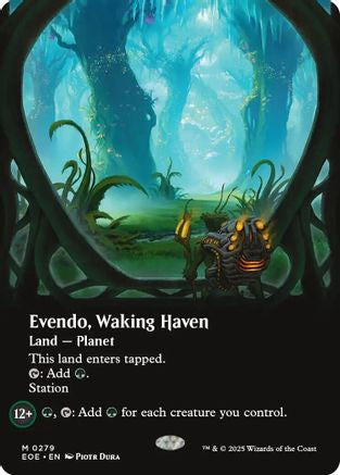 Evendo, Waking Haven (Borderless) (EOE-279)  - Edge of Eternities