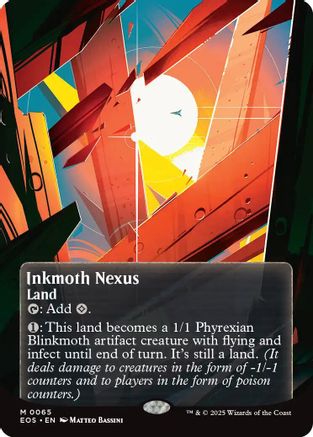 Inkmoth Nexus (0065) (Borderless) (EOS-065)  - Edge of Eternities: Stellar Sights