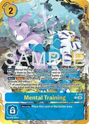 Mental Training (Premium Card Collection -Digimon Training Set-) (P-104) - Digimon Promotion Cards Foil