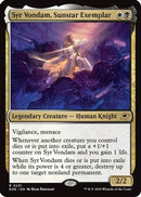 Syr Vondam, Sunstar Exemplar (EOE-231) - Edge of Eternities Foil