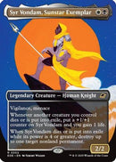 Syr Vondam, Sunstar Exemplar (Borderless) (EOE-302) - Edge of Eternities