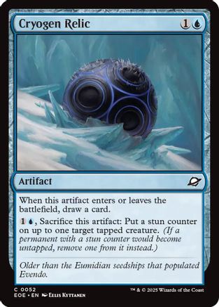 Cryogen Relic (EOE-052)  Foil - Edge of Eternities