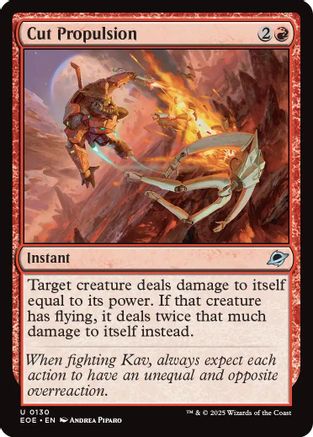 Cut Propulsion (EOE-130)  Foil - Edge of Eternities