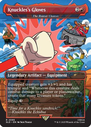 Knuckles's Gloves - The Reaver Cleaver (SLD-2095)  - Secret Lair Drop Series