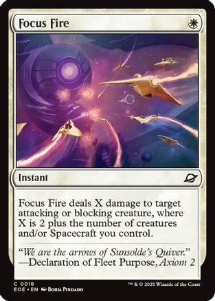 Focus Fire (EOE-018)  - Edge of Eternities