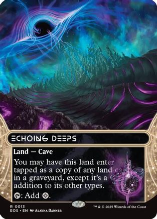 Echoing Deeps (0013) (Borderless) (EOS-013)  - Edge of Eternities: Stellar Sights