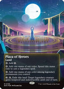 Plaza of Heroes (0168) (Borderless) (Galaxy Foil) (EOS-168) - Edge of Eternities: Stellar Sights Foil