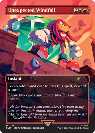 Unexpected Windfall (2092) (SLD-2092)  - Secret Lair Drop Series