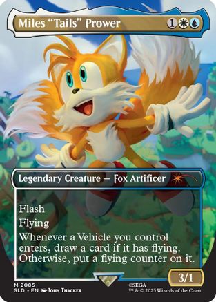 Miles "Tails" Prower (SLD-2085)  - Secret Lair Drop Series