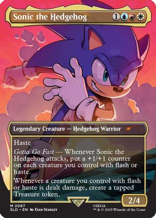 Sonic the Hedgehog (SLD-2087)  - Secret Lair Drop Series