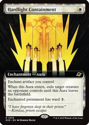 Hardlight Containment (Extended Art) (EOE-319)  Foil - Edge of Eternities