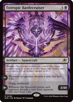 Entropic Battlecruiser (EOE-099)  Foil - Edge of Eternities