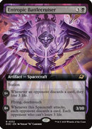 Entropic Battlecruiser (Extended Art) (EOE-332)  Foil - Edge of Eternities