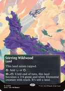 Stirring Wildwood (0084) (Borderless) (EOS-084) - Edge of Eternities: Stellar Sights