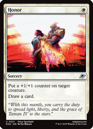 Honor (EOE-021)  Foil - Edge of Eternities