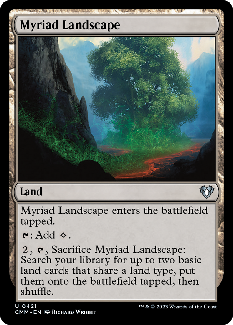 Myriad Landscape (CMM-421)  - Commander Masters