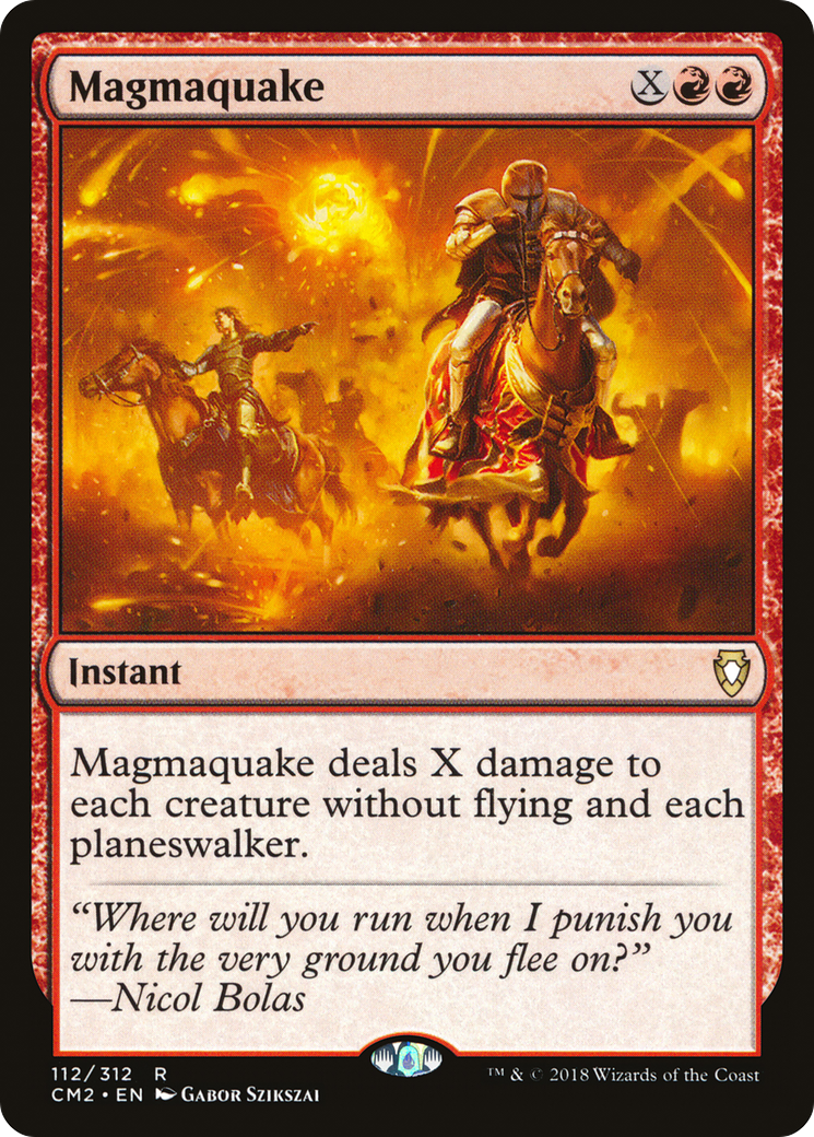 Magmaquake (CM2-112)  - Commander Anthology Volume II