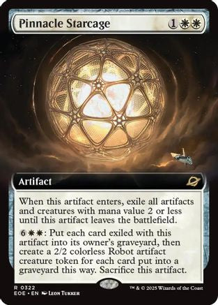 Pinnacle Starcage (Extended Art) (EOE-322) - Edge of Eternities