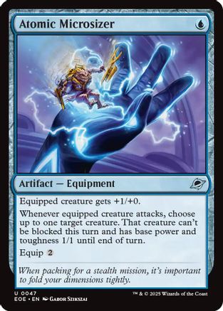 Atomic Microsizer (EOE-047)  Foil - Edge of Eternities