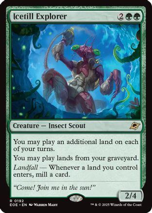 Icetill Explorer (EOE-192)  Foil - Edge of Eternities