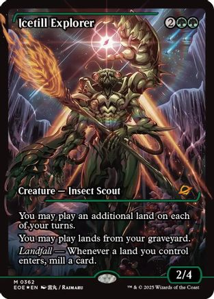 Icetill Explorer (Showcase) (EOE-362) - Edge of Eternities Foil