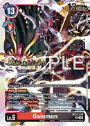 Gaiomon (BT22-014) - Cyber Eden Release Event Cards Foil