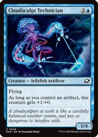 Cloudsculpt Technician (EOE-049)  Foil - Edge of Eternities