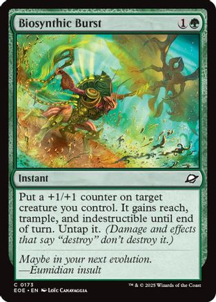Biosynthic Burst (EOE-173)  - Edge of Eternities