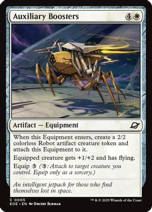 Auxiliary Boosters (EOE-005)  - Edge of Eternities
