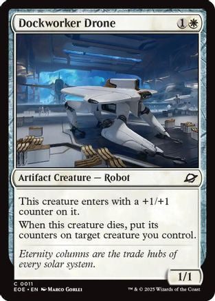 Dockworker Drone (EOE-011)  Foil - Edge of Eternities