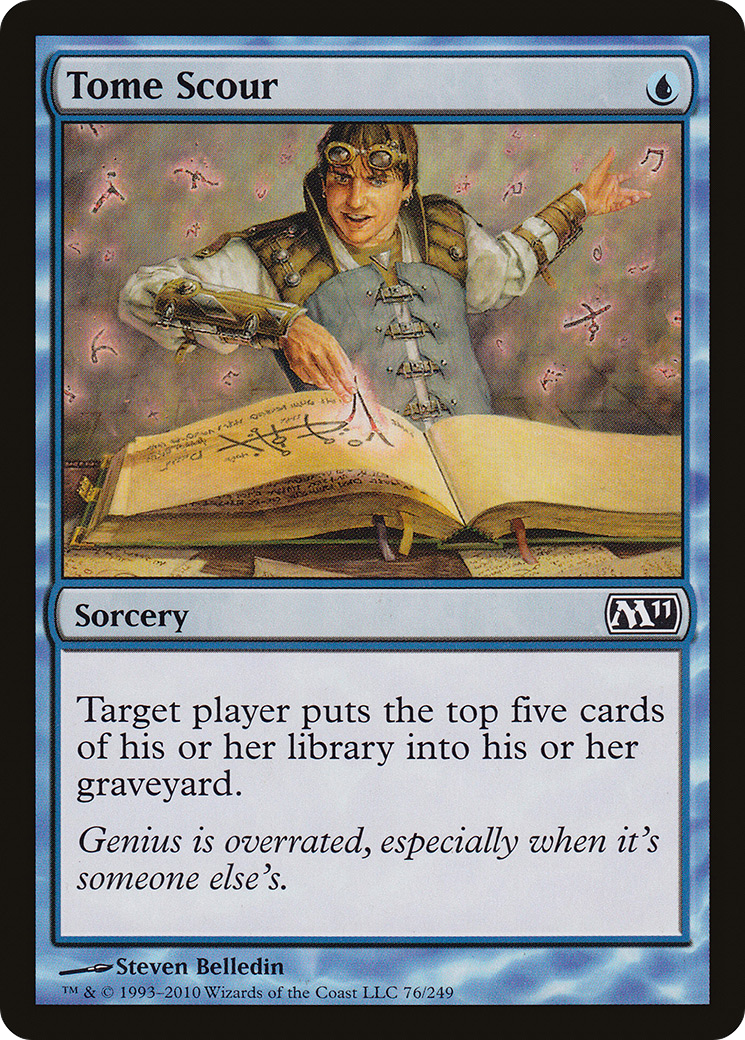 Tome Scour (M11-076)  - Magic 2011