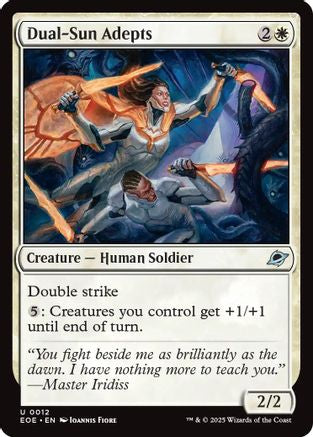 Dual-Sun Adepts (EOE-012)  Foil - Edge of Eternities