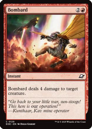 Bombard (EOE-129)  Foil - Edge of Eternities