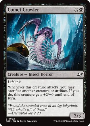 Comet Crawler (EOE-092)  Foil - Edge of Eternities
