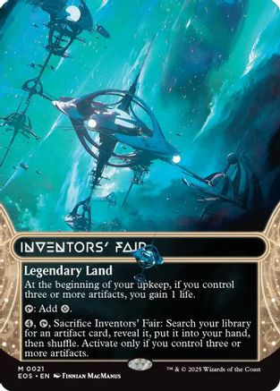 Inventors' Fair (0021) (Borderless) (EOS-021)  - Edge of Eternities: Stellar Sights