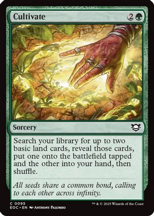 Cultivate (EOC-095)  - Commander: Edge of Eternities