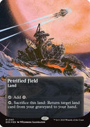 Petrified Field (0167) (Borderless) (Galaxy Foil) (EOS-167) - Edge of Eternities: Stellar Sights Foil