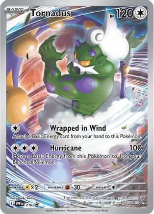 Tornadus (210) [Scarlet & Violet: Black Star Promos]