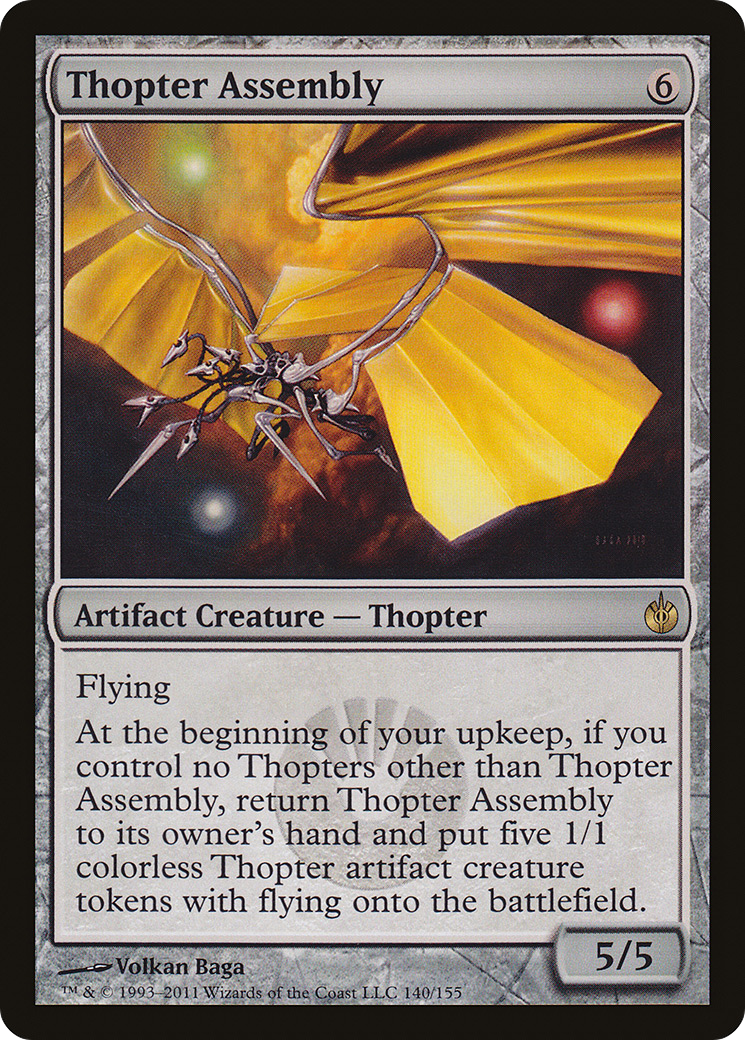 Thopter Assembly (MBS-140)  - Mirrodin Besieged
