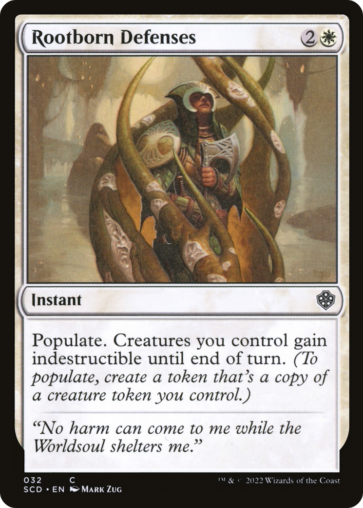 Rootborn Defenses (SCD-032)  - Starter Commander Decks