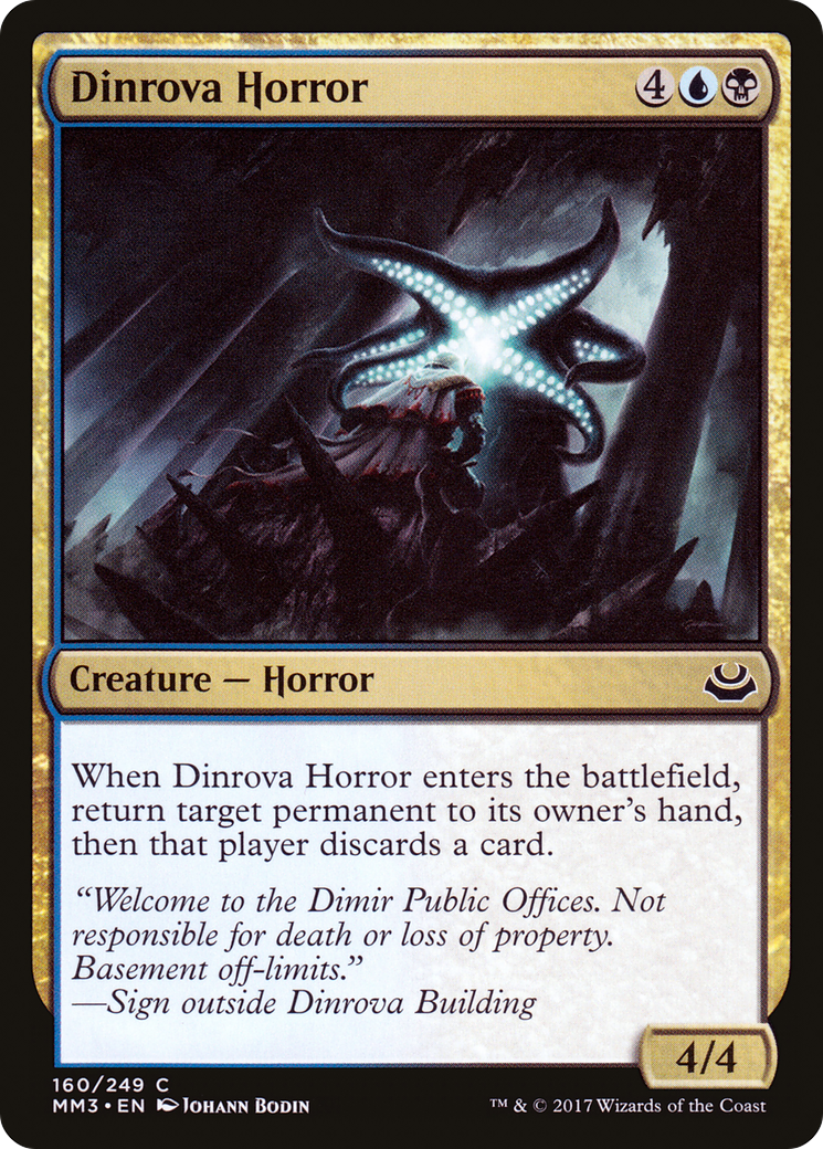 Dinrova Horror (MM3-160)  - Modern Masters 2017