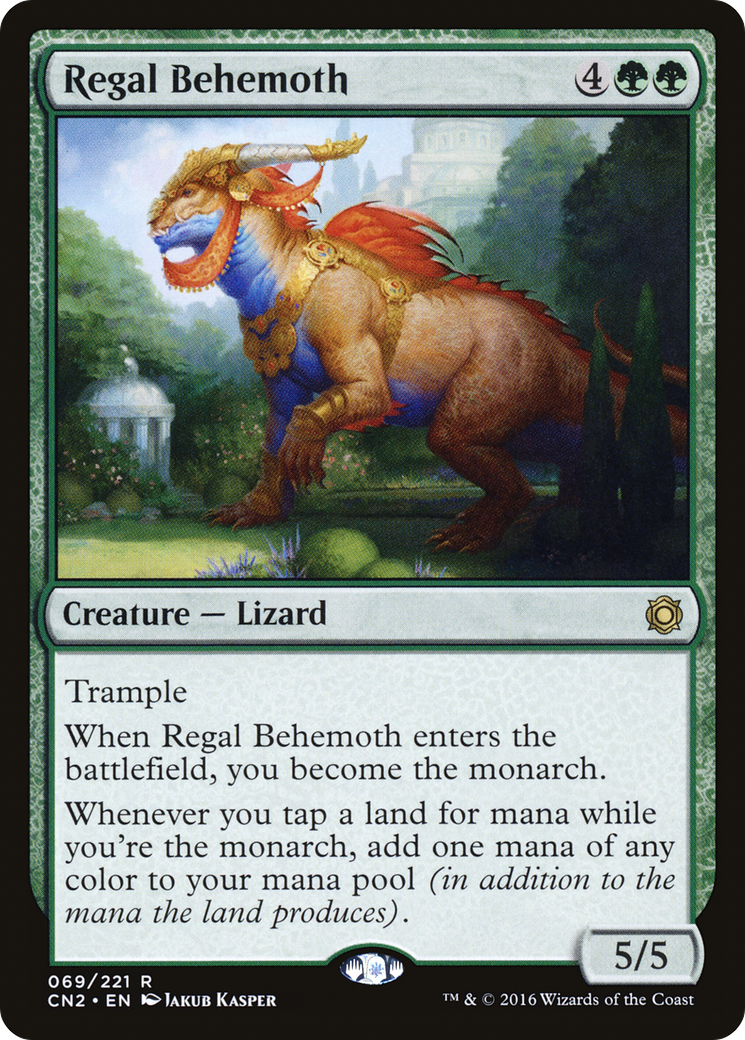 Regal Behemoth (CN2-069)  Foil - Conspiracy: Take the Crown