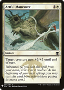 Artful Maneuver (LIST-DTK-4)  - The List