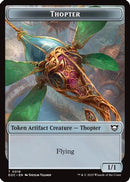 Thopter // Gnome Double-Sided Token (EOC-16 // 11) - Commander: Edge of Eternities