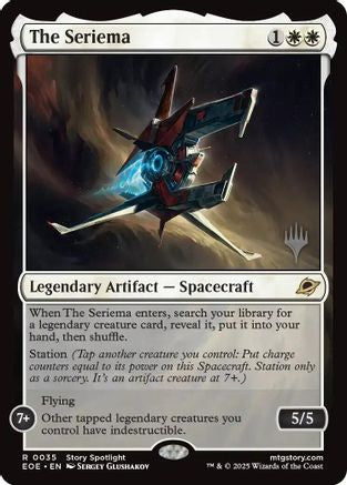 The Seriema (PPEOE-035) - Promo Pack: Edge of Eternities Foil