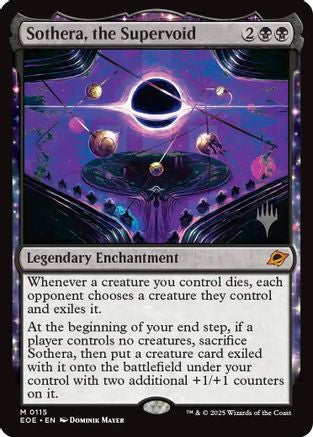 Sothera, the Supervoid (PPEOE-115) - Promo Pack: Edge of Eternities Foil