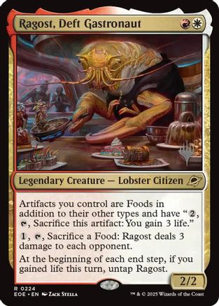 Ragost, Deft Gastronaut (PPEOE-224) - Promo Pack: Edge of Eternities Foil